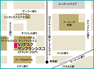 サンフランシスコ（アメリカ） 地図