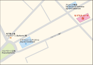 ローマ（イタリア） 地図