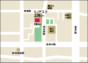 上海（中国） 地図