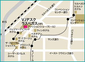 ラスベガス（アメリカ） 地図