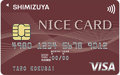 清水屋NICEカード VISA