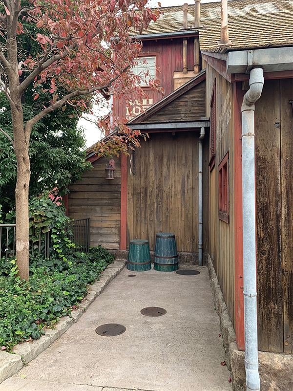 ベビーカー置き場 写真