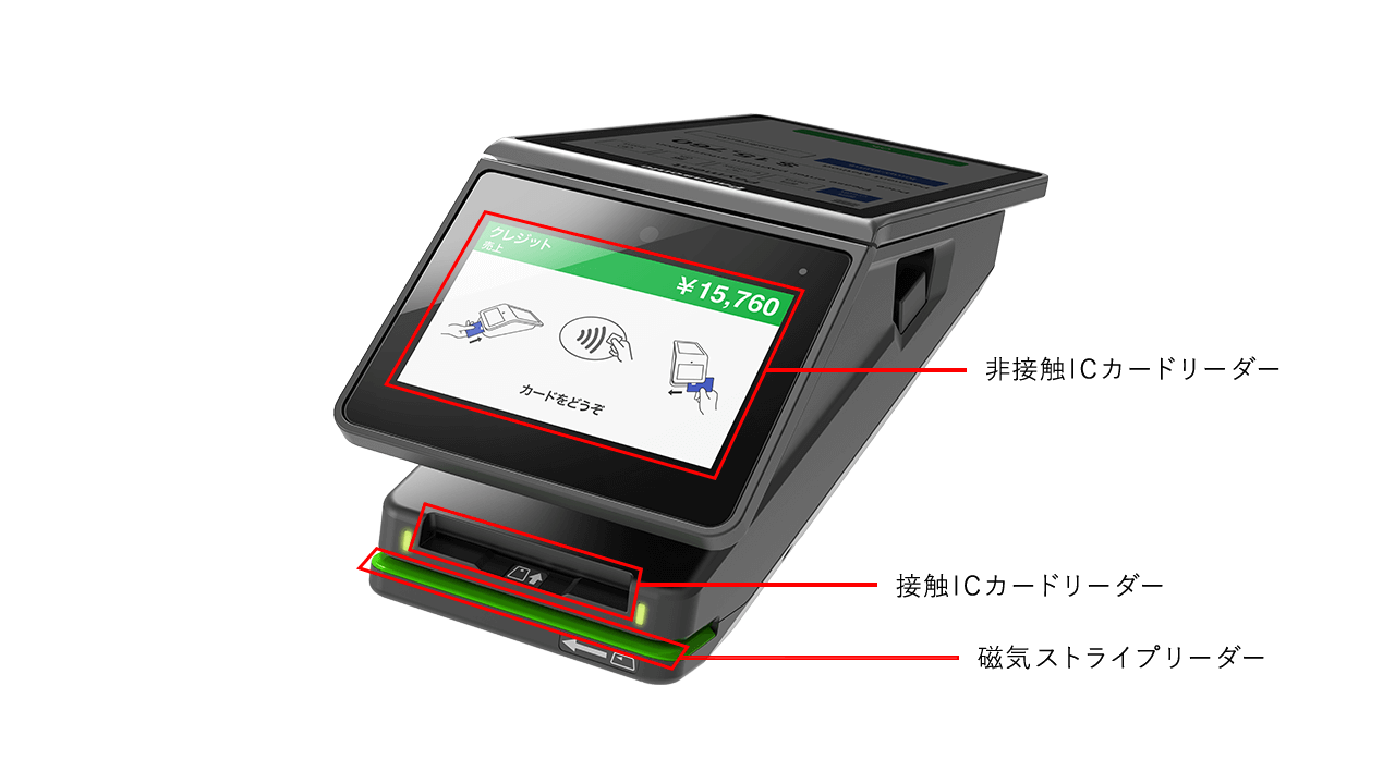 決済端末としての機能