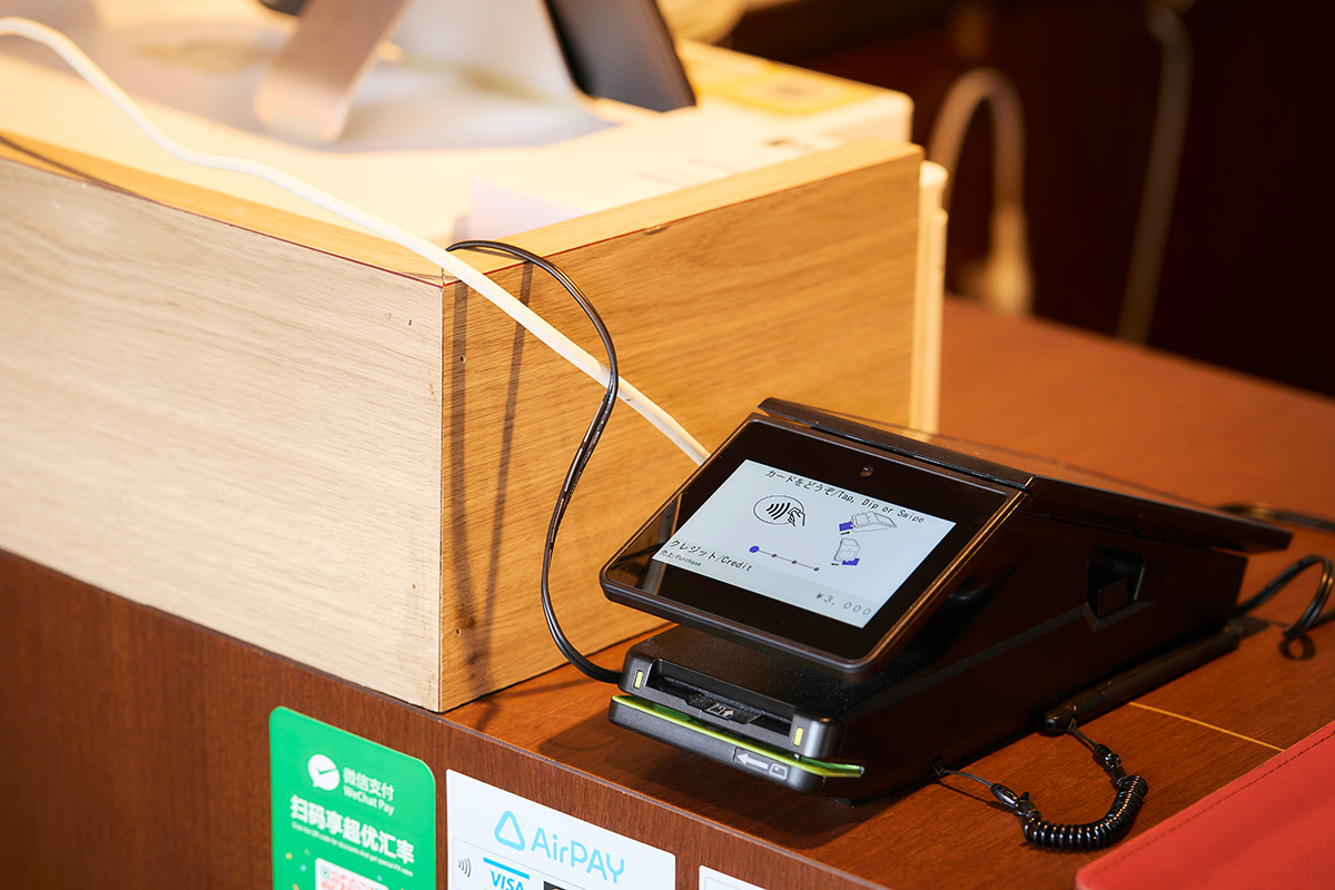 スムーズな会計で接客に集中できる環境を実現