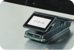 タブレット不要で、レジ周りがすっきり
