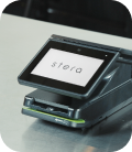 タブレット不要で、レジ周りがすっきり