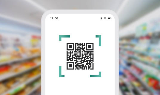無人販売利用シーン step1