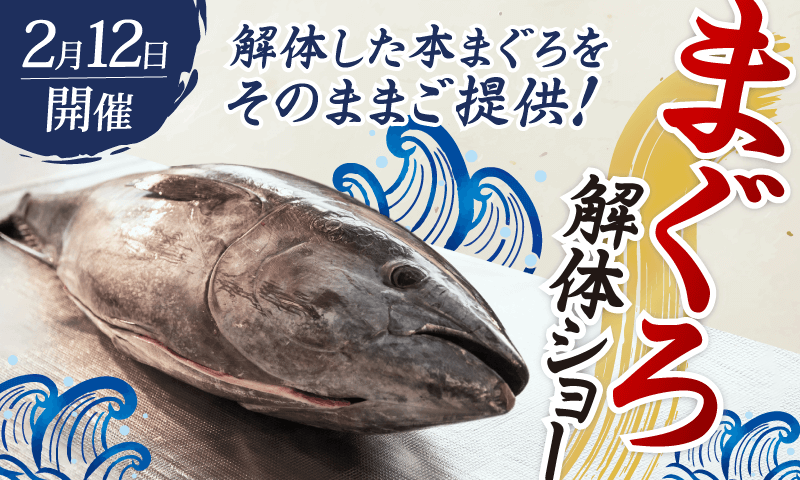 マグロ解体ショー