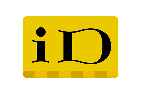 「iD」 ロゴ