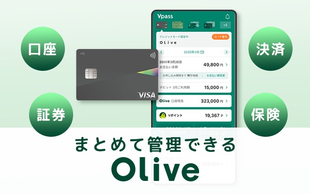 Visaで世界初！フレキシブルペイ機能搭載のカード「Oliveフレキシブルペイ」