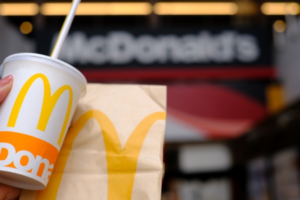 マクドナルドでもポイント5%還元に。