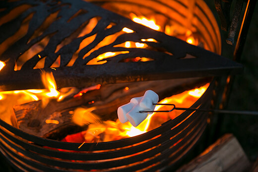 焚き火とマシュマロ イメージ