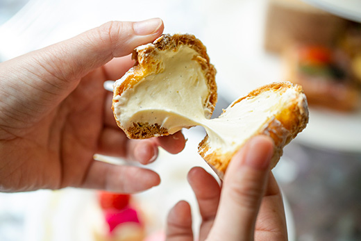 名物の「シュークリーム」
