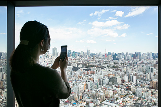 東京の景色を一望できる穴場の絶景スポット