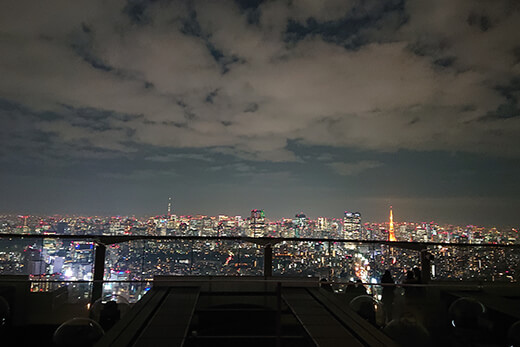 ISO速度1600の設定にしてスマホで撮った写真