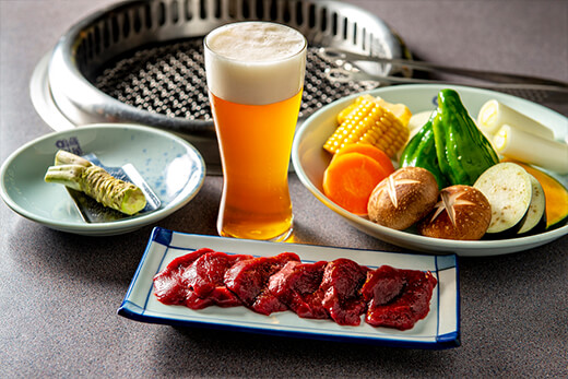 食欲をそそる「イズジカの網焼き」