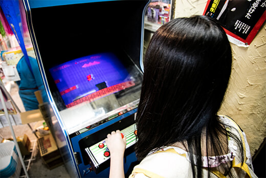 懐かしのアーケードゲーム