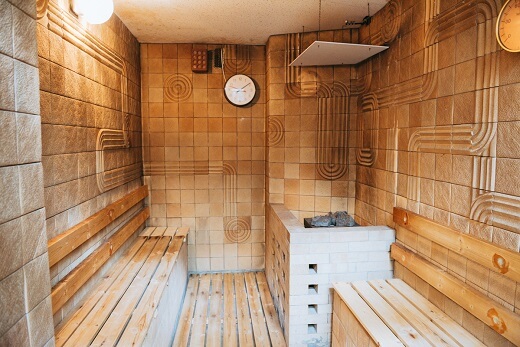 京都の銭湯では入浴料にサウナ料金が含まれてるため、430円で入浴することができる