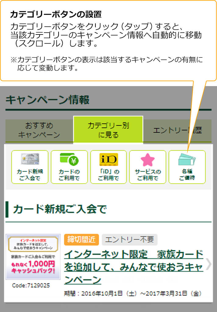 カテゴリー別一覧 イメージ