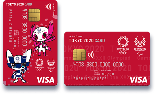 TOKYO 2020 OFFICIAL CARD
