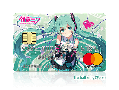 初音ミク カード｜クレジットカードの三井住友VISAカード