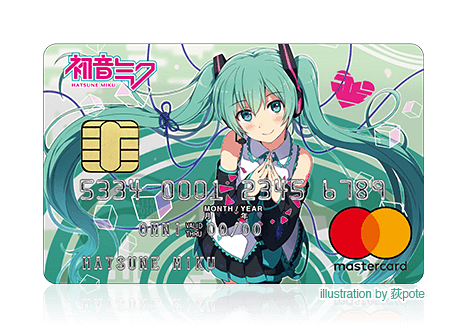 初音ミク カード クレジットカードの三井住友visaカード