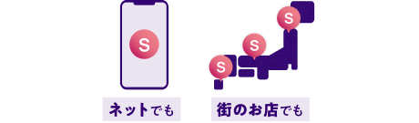 ネットでも 街のお店でも