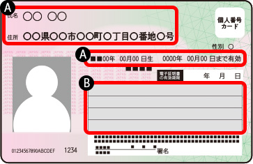 個人番号（マイナンバー）カード