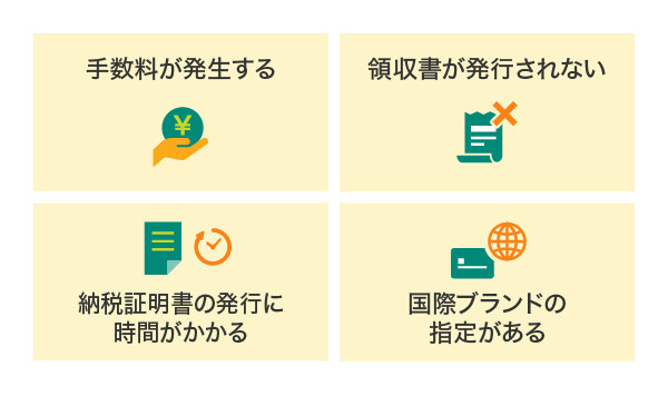 固定資産税をクレジットカードで納付する際の注意点