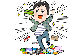 友人や同僚には見栄を張りたい!? 状況別「カードを使い分ける理由」 イメージ