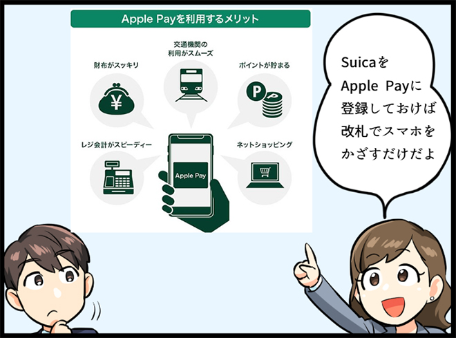 Apple Pay（アップルペイ）とは？クレジットカードやSuica、PASMOなど対応カードの設定方法や利用するメリットを解説