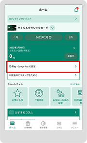 Visaの設定方法