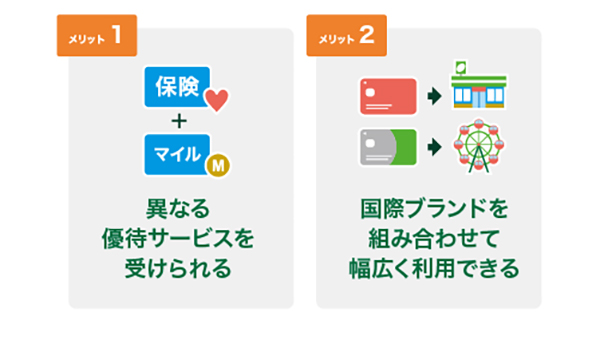 クレジットカードを2枚持ちするメリット