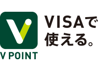 V POINT VISAで使える。