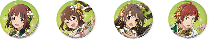 描き下ろしキャラクター缶バッチセット! イメージ